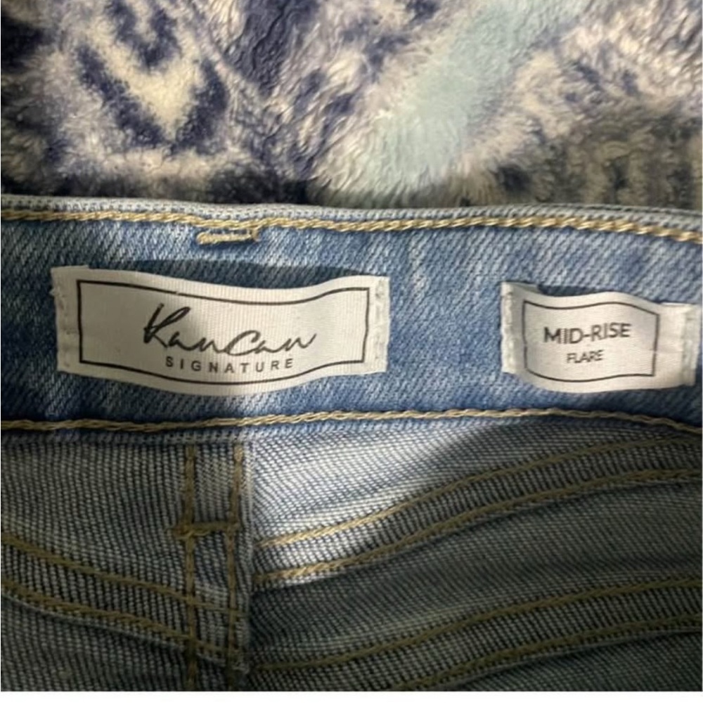 KanCan Light Blue Wide Leg Jeans - Picture 5 of 13